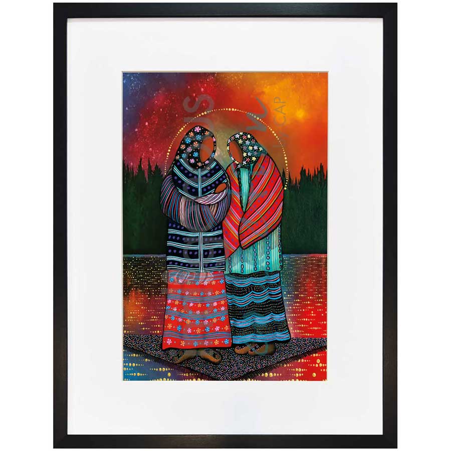 Kookum by artist Betty Albert - Cree. Indigenous Collection