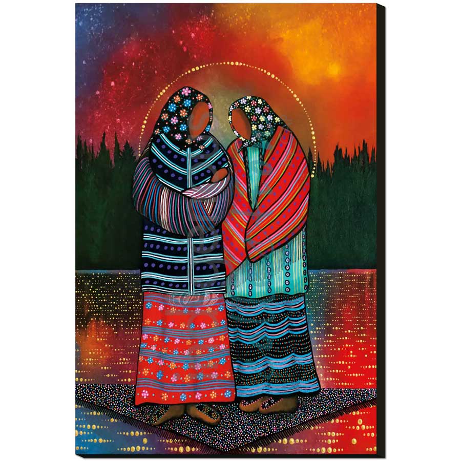 Kookum by artist Betty Albert - Cree. Indigenous Collection