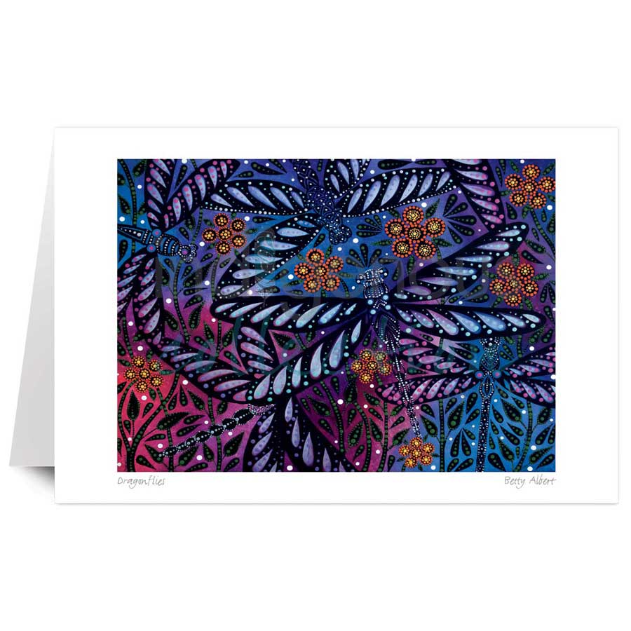 Dragonflies by artist Betty Albert