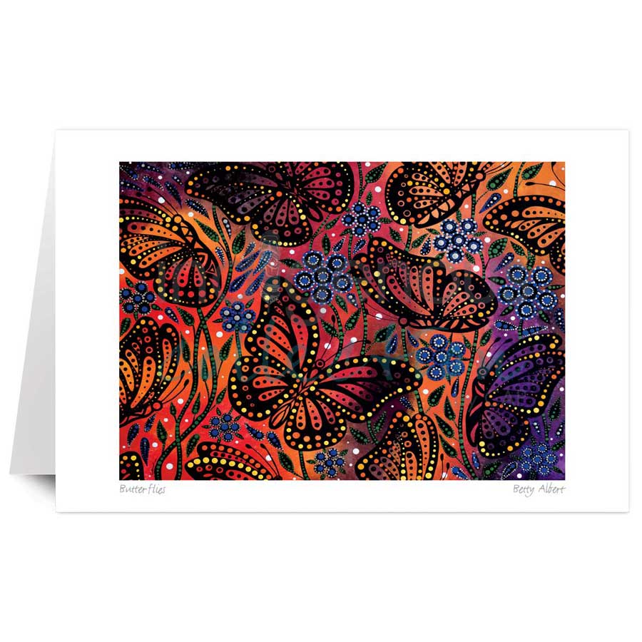 Butterflies by artist Betty Albert