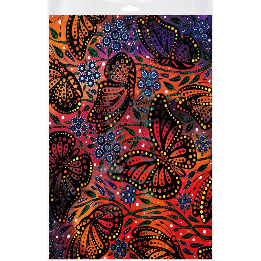 Butterflies by artist Betty Albert - Cree. Indigenous Collection