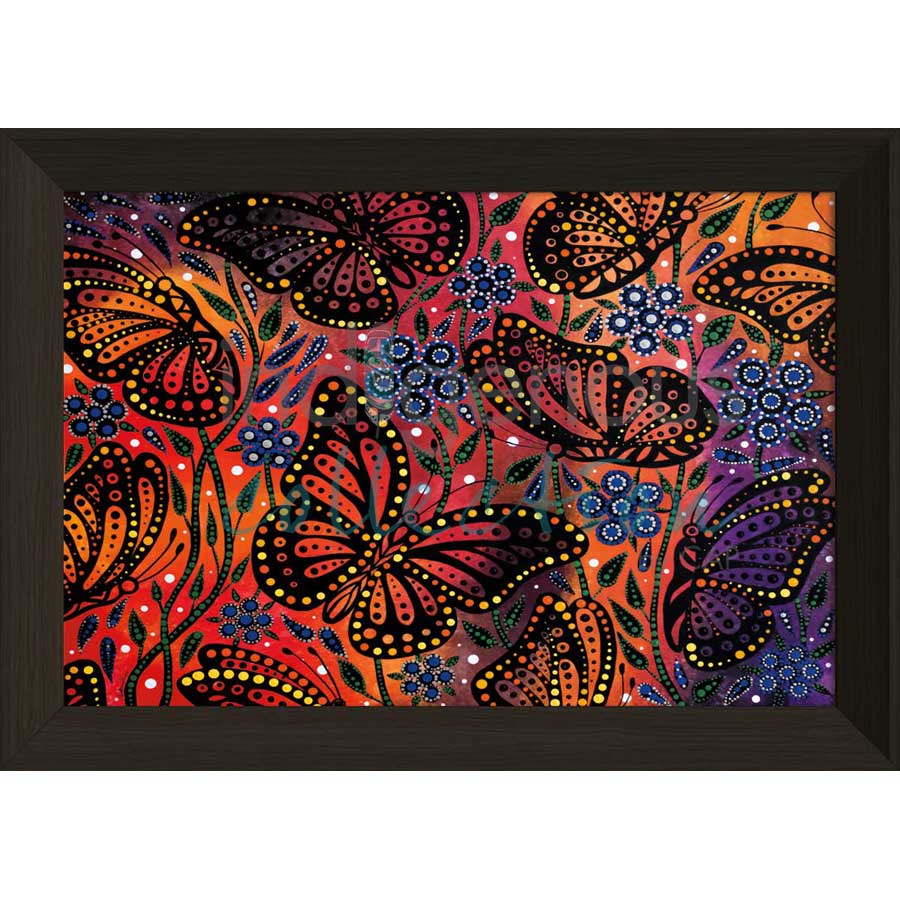 Butterflies by artist Betty Albert - Cree. Indigenous Collection