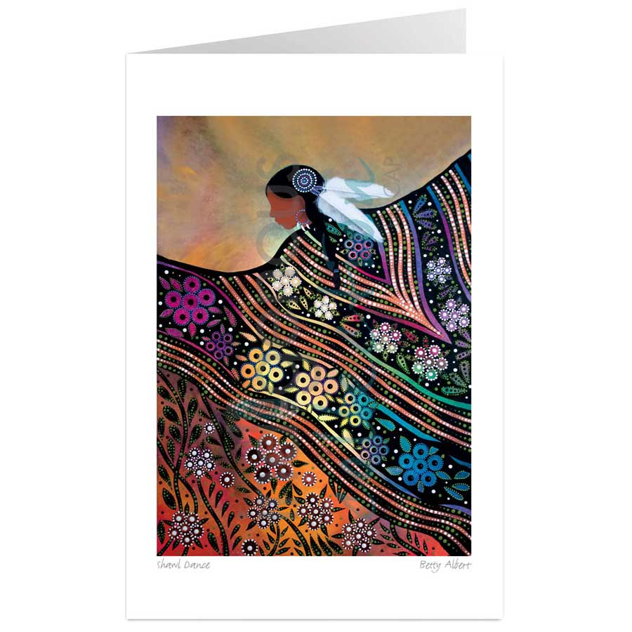 Shawl Dance by artist Betty Albert