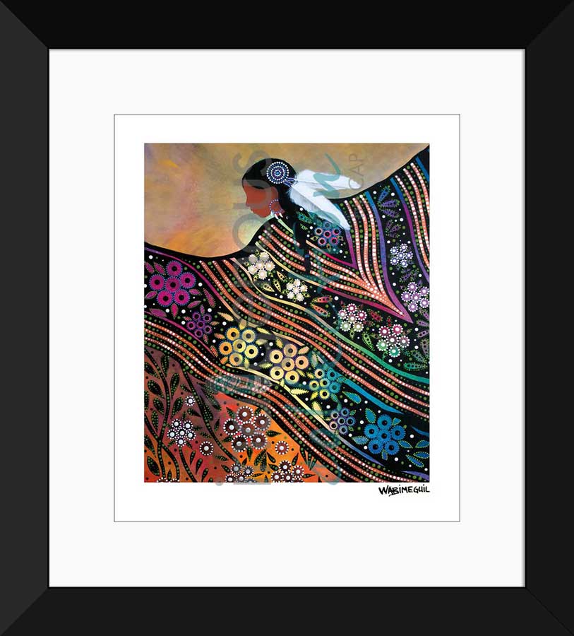 Shawl Dance Limited Edition. Indigenous Collection