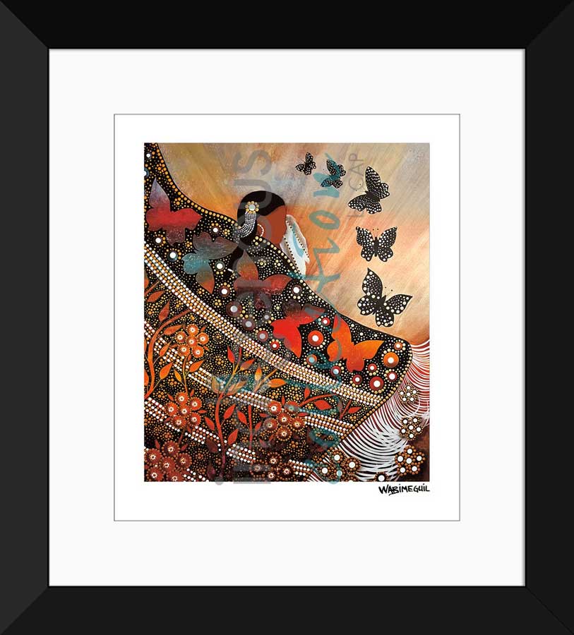 Butterfly Dance Limited Edition. Indigenous Collection