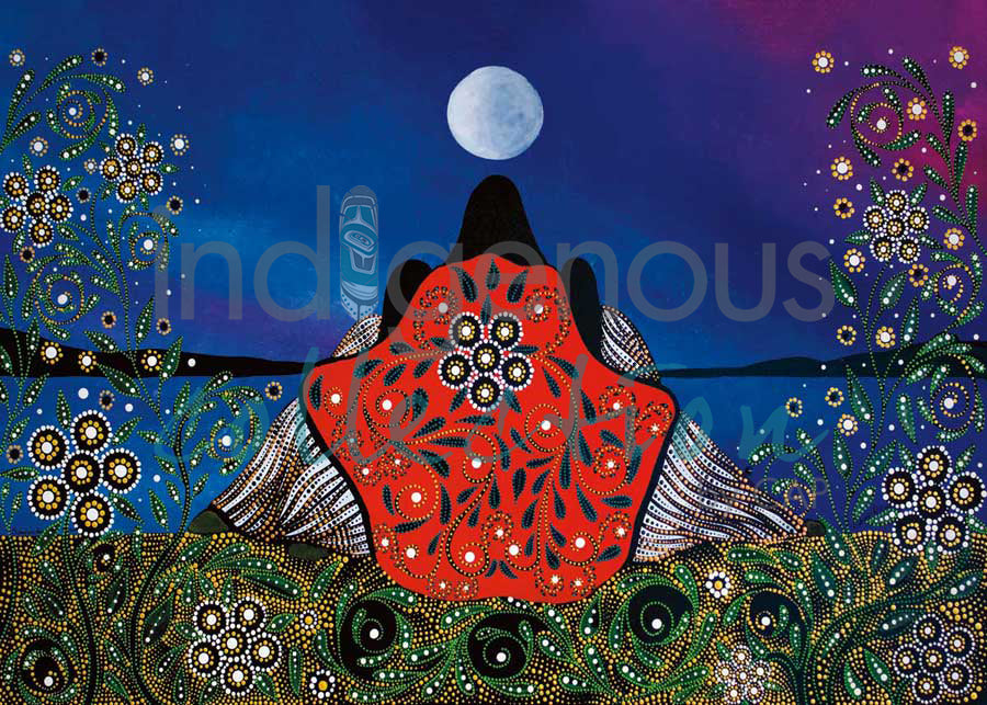 Grandmother Moon by artist Betty Albert