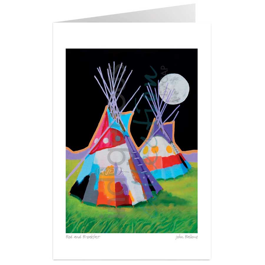 Bed and Breakfast by artist John Balloue