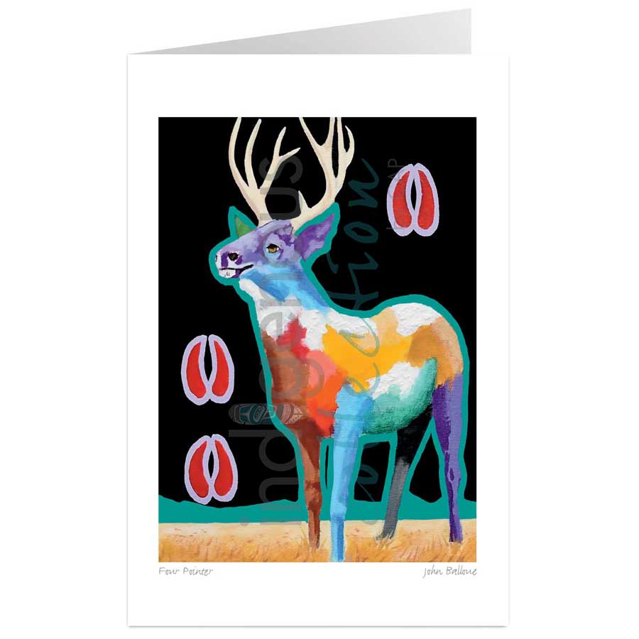 Four Pointer by artist John Balloue