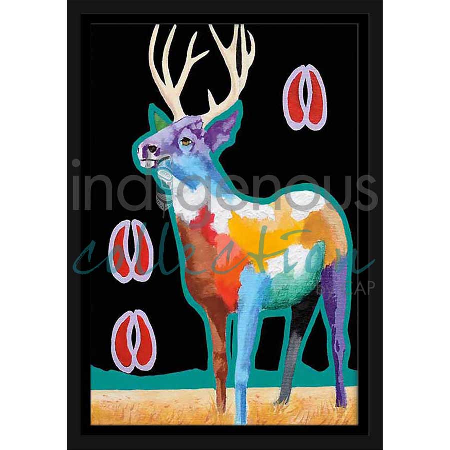 Four Pointer by artist John Balloue - Cherokee. Indigenous Collection