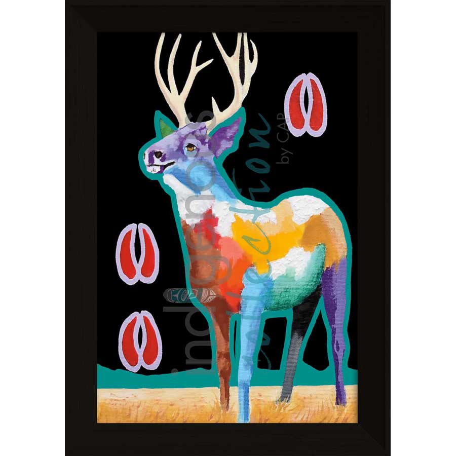Four Pointer by artist John Balloue - Cherokee. Indigenous Collection