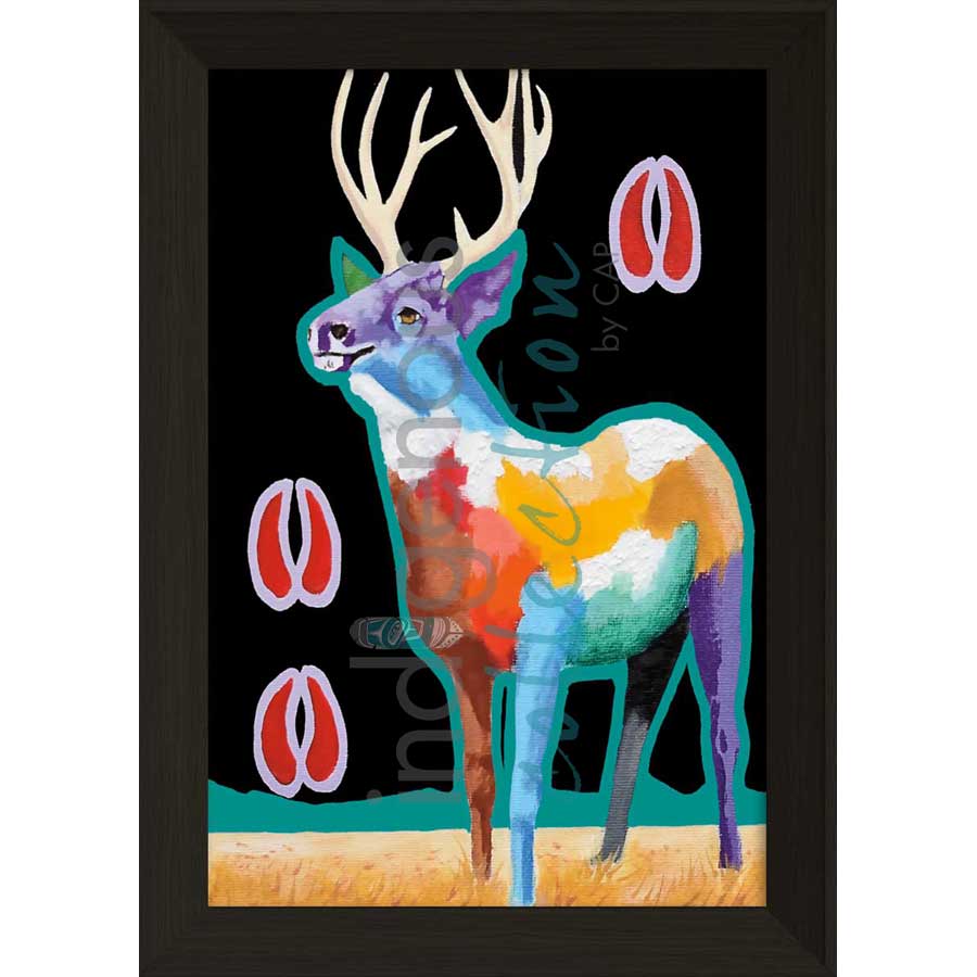 Four Pointer by artist John Balloue - Cherokee. Indigenous Collection