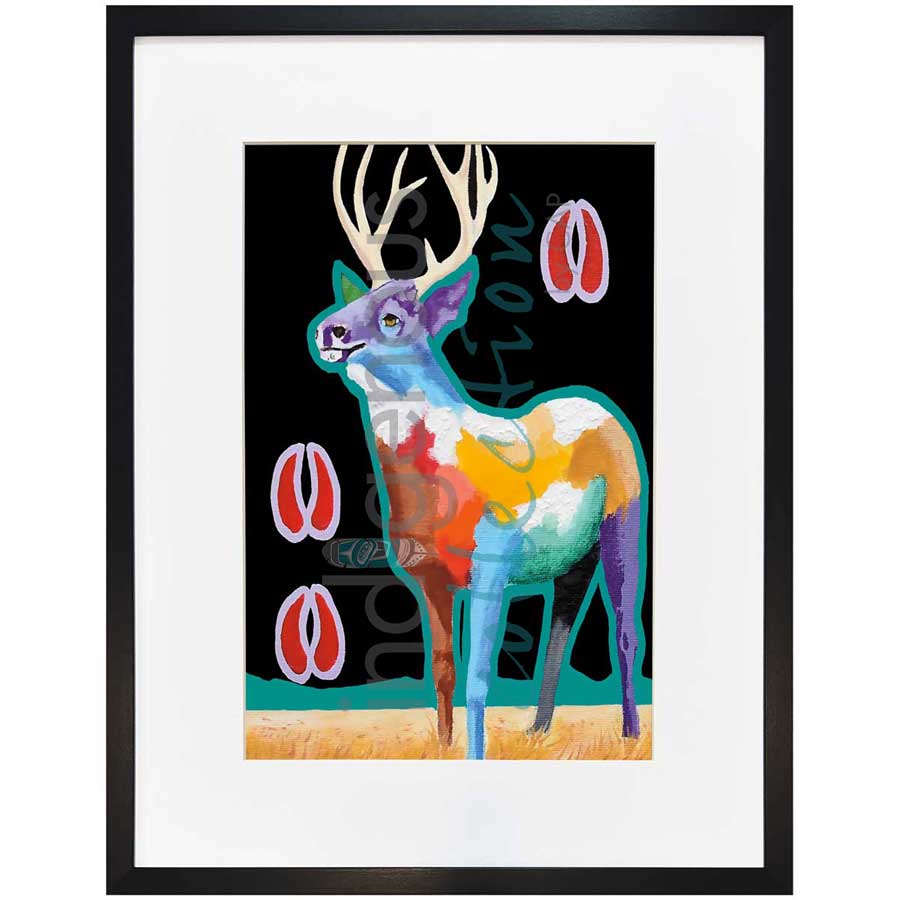 Four Pointer by artist John Balloue - Cherokee. Indigenous Collection