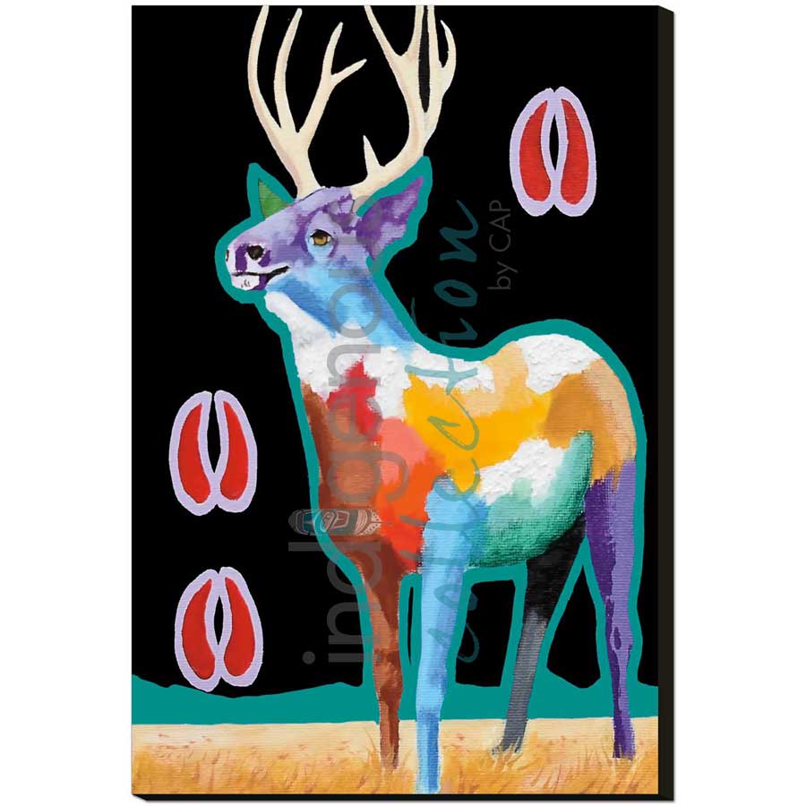 Four Pointer by artist John Balloue - Cherokee. Indigenous Collection