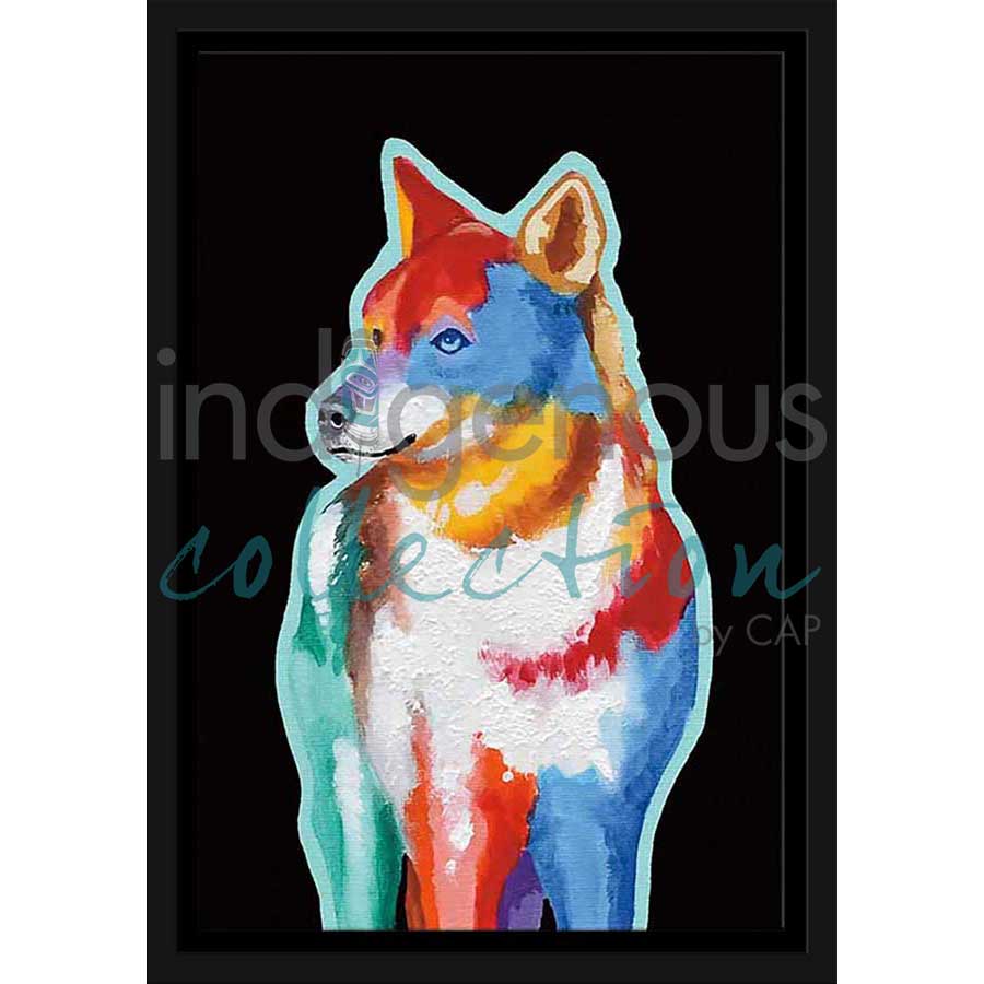 Loner by artist John Balloue - Cherokee. Indigenous Collection