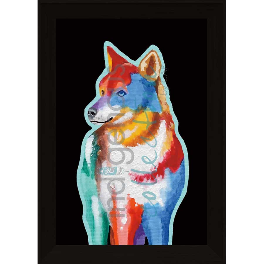 Loner by artist John Balloue - Cherokee. Indigenous Collection