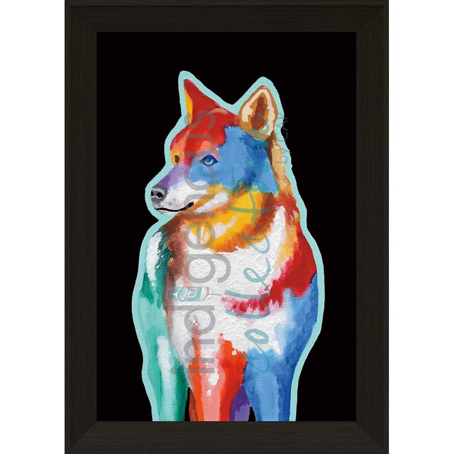 Loner by artist John Balloue - Cherokee. Indigenous Collection
