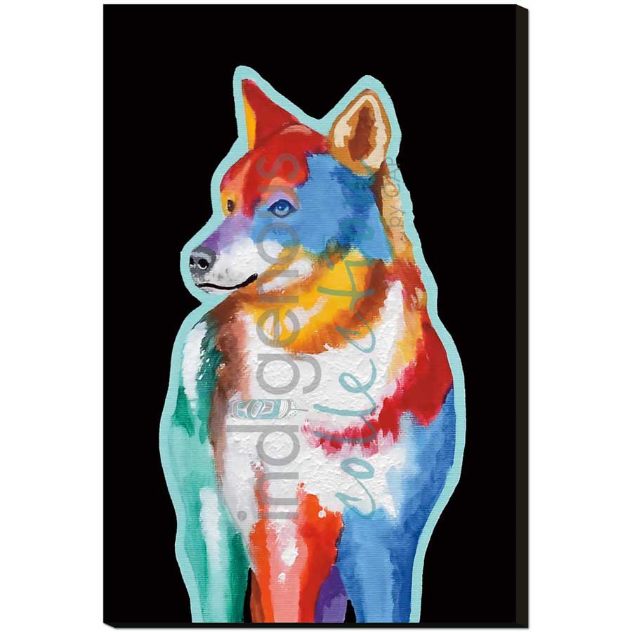 Loner by artist John Balloue - Cherokee. Indigenous Collection