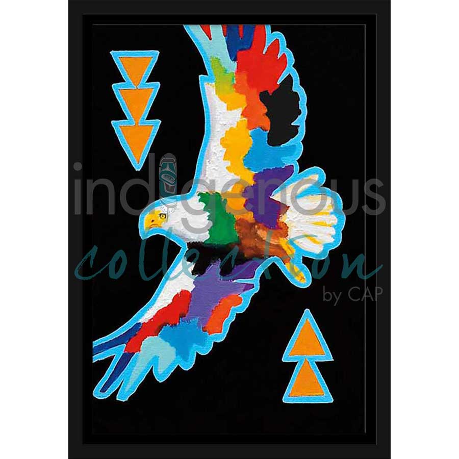 Soaring High by artist John Balloue - Cherokee. Indigenous Collection