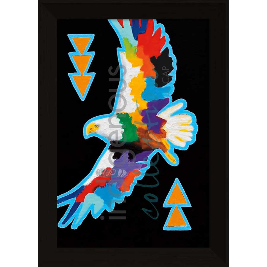 Soaring High by artist John Balloue - Cherokee. Indigenous Collection