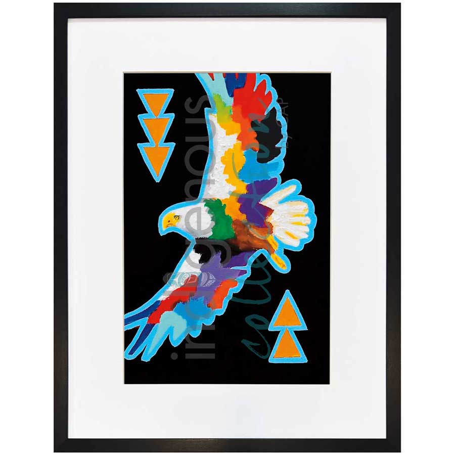 Soaring High by artist John Balloue - Cherokee. Indigenous Collection
