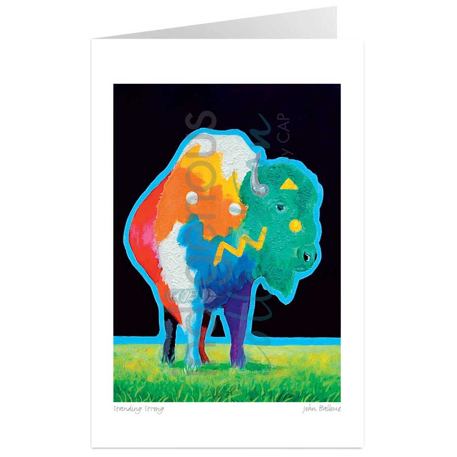 Standing Strong by artist John Balloue