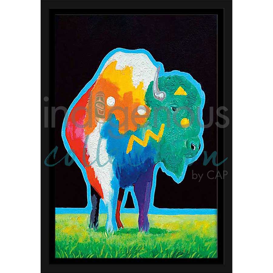 Standing Strong by artist John Balloue - Cherokee. Indigenous Collection