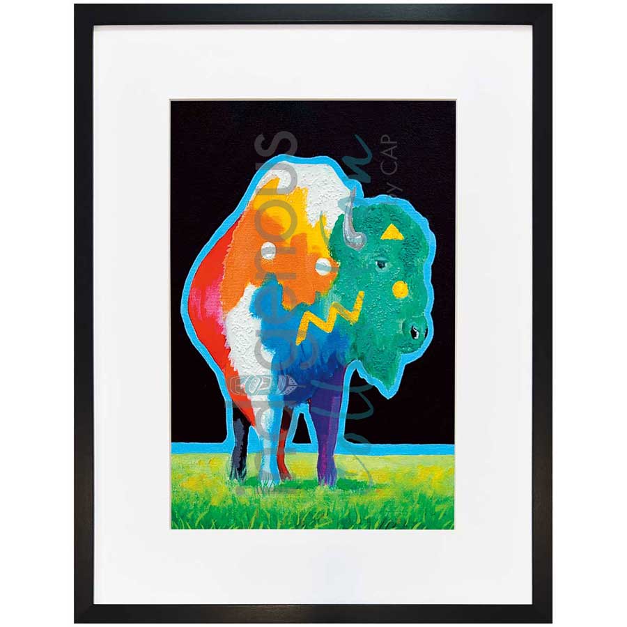 Standing Strong by artist John Balloue - Cherokee. Indigenous Collection