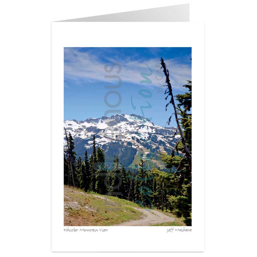 Whistler Mountain View by artist Jeff Maihara