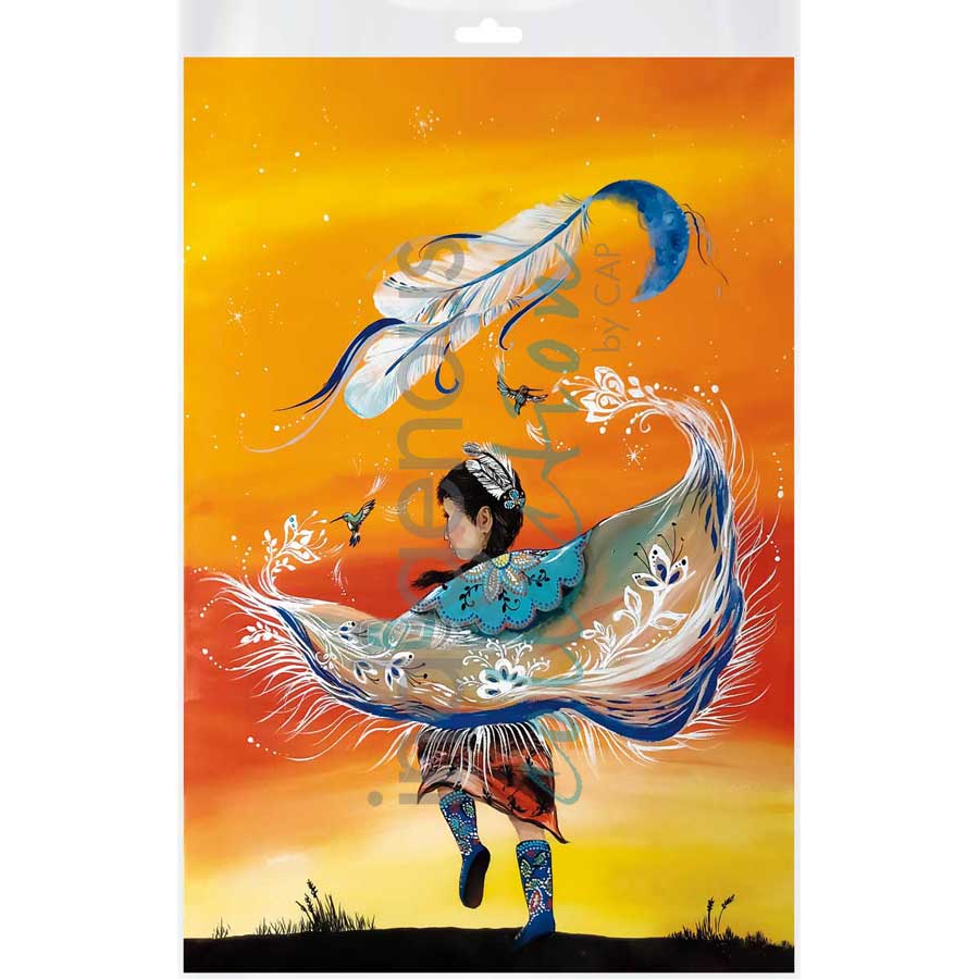 Tradition by artist Karen Erickson - Métis/Cree. Indigenous Collection