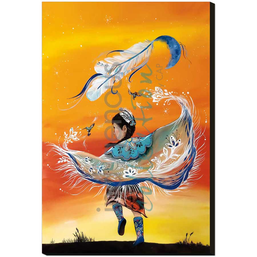Tradition by artist Karen Erickson - Métis/Cree. Indigenous Collection