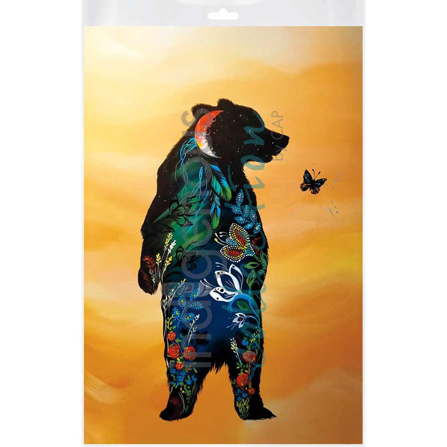 Journey of the Bear by artist Karen Erickson - Métis/Cree. Indigenous Collection