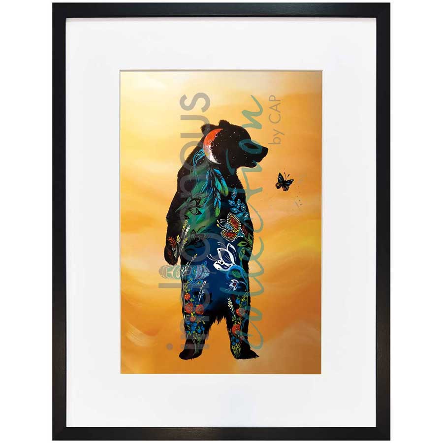 Journey of the Bear by artist Karen Erickson - Métis/Cree. Indigenous Collection