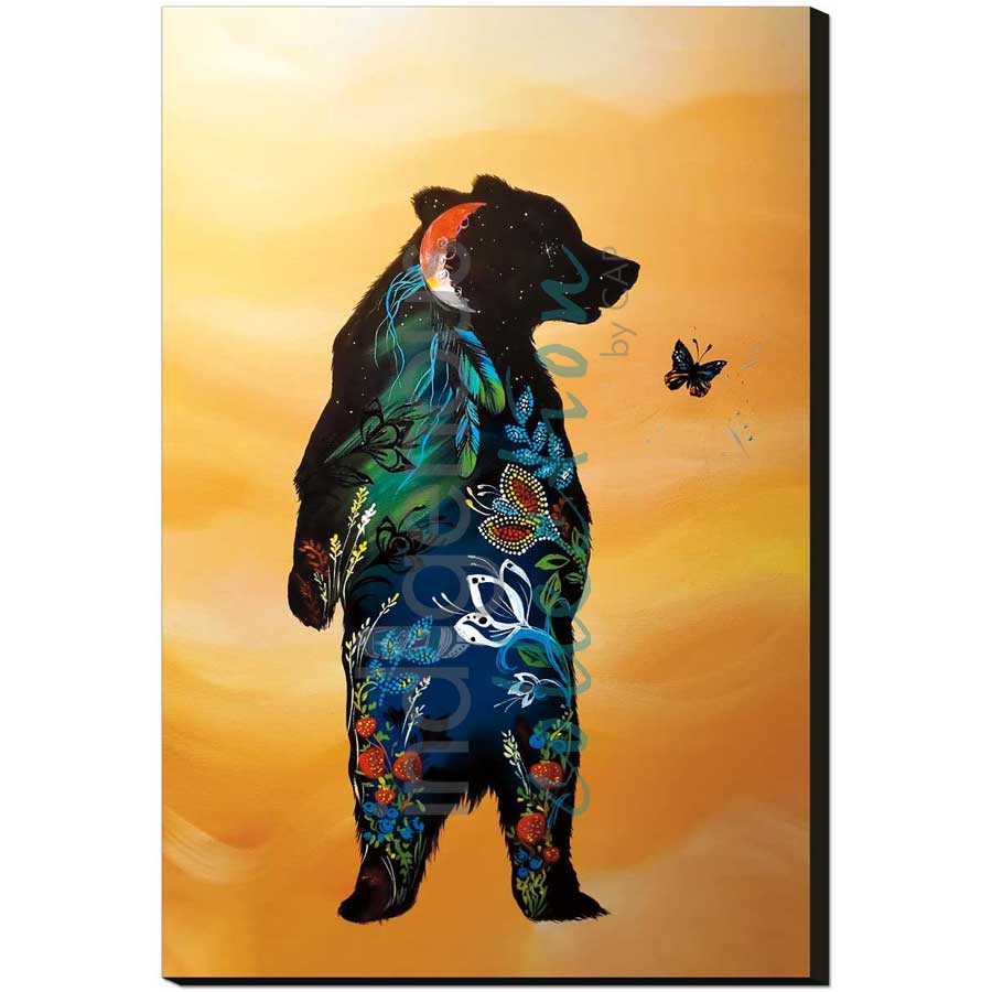 Journey of the Bear by artist Karen Erickson - Métis/Cree. Indigenous Collection