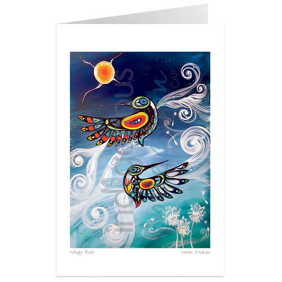 Wispy Birds by artist Karen Erickson