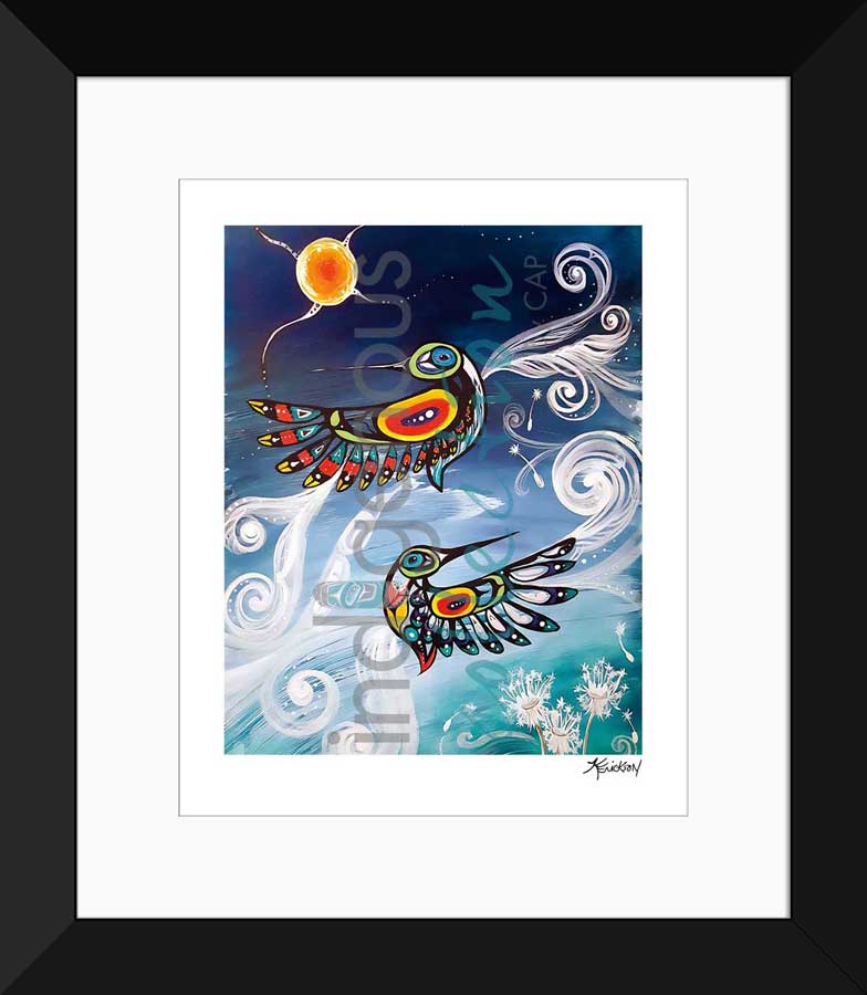 Wispy Birds Limited Edition. Indigenous Collection