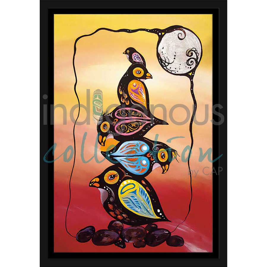 Motherhood by artist Karen Erickson - Métis/Cree. Indigenous Collection