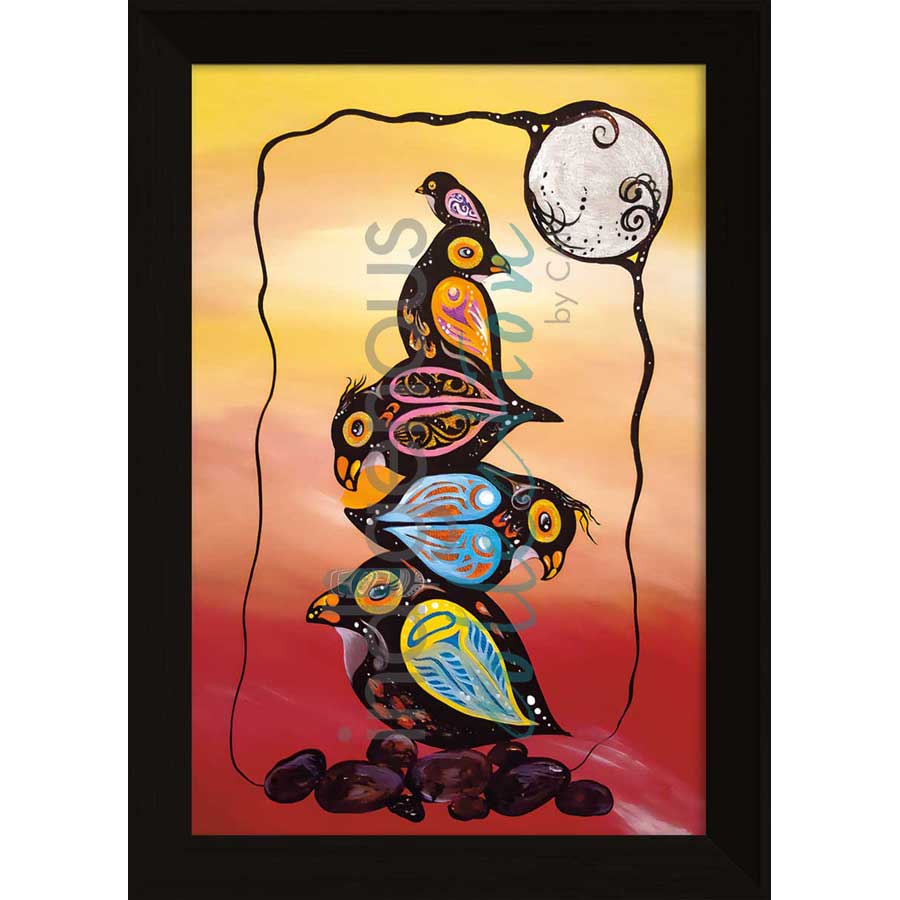 Motherhood by artist Karen Erickson - Métis/Cree. Indigenous Collection