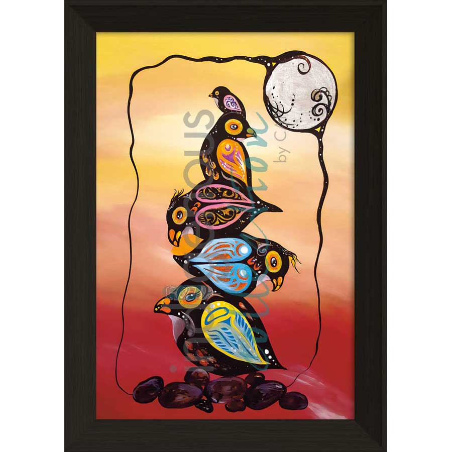Motherhood by artist Karen Erickson - Métis/Cree. Indigenous Collection