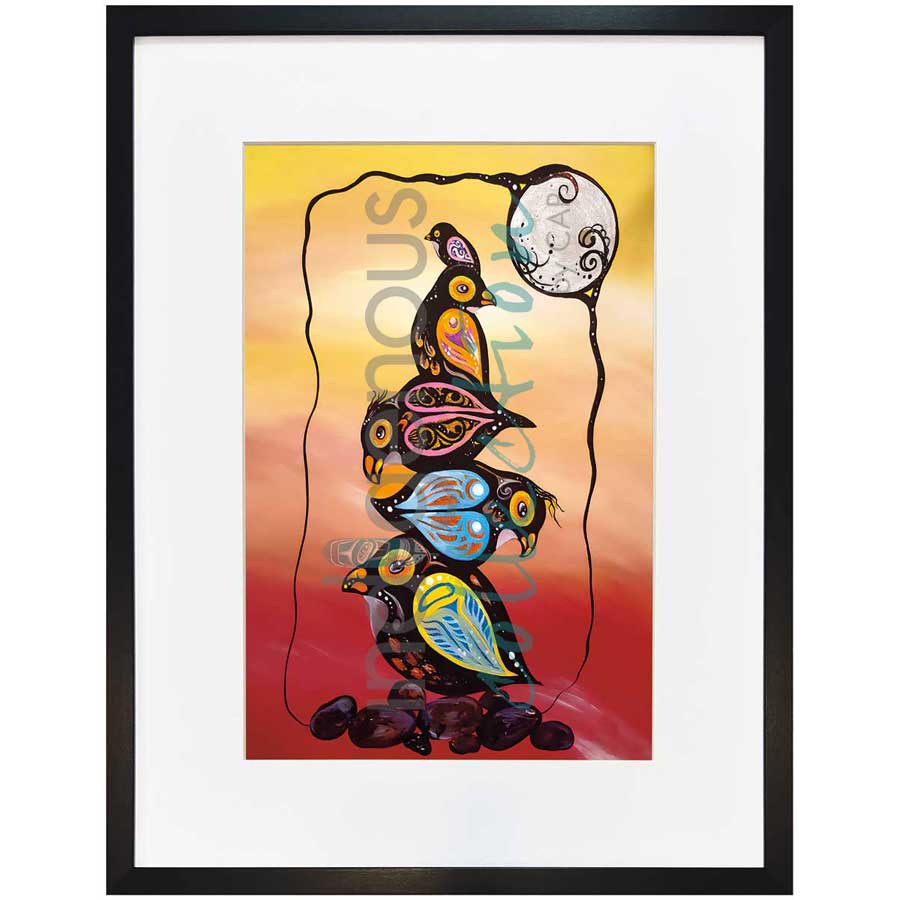Motherhood by artist Karen Erickson - Métis/Cree. Indigenous Collection