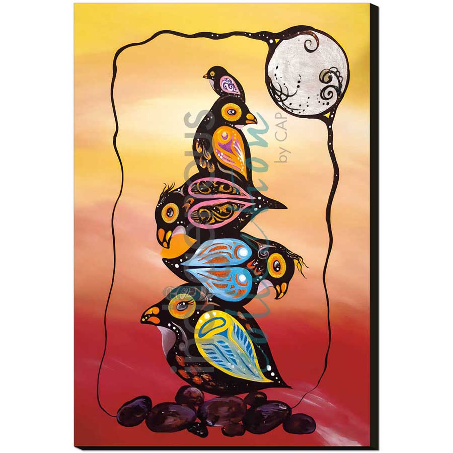 Motherhood by artist Karen Erickson - Métis/Cree. Indigenous Collection