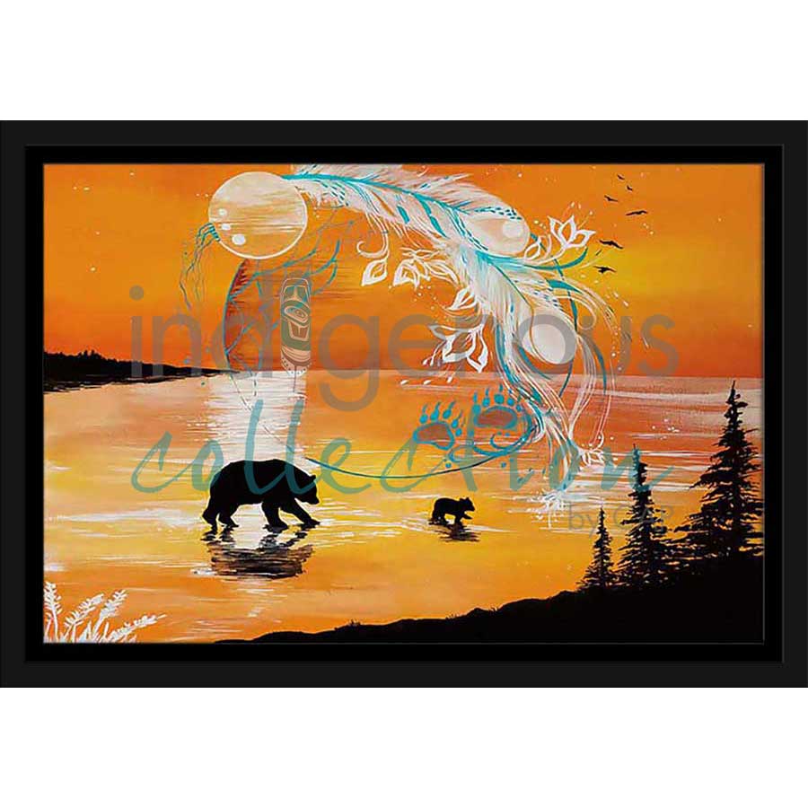 Mother Bear II by artist Karen Erickson - Métis/Cree. Indigenous Collection