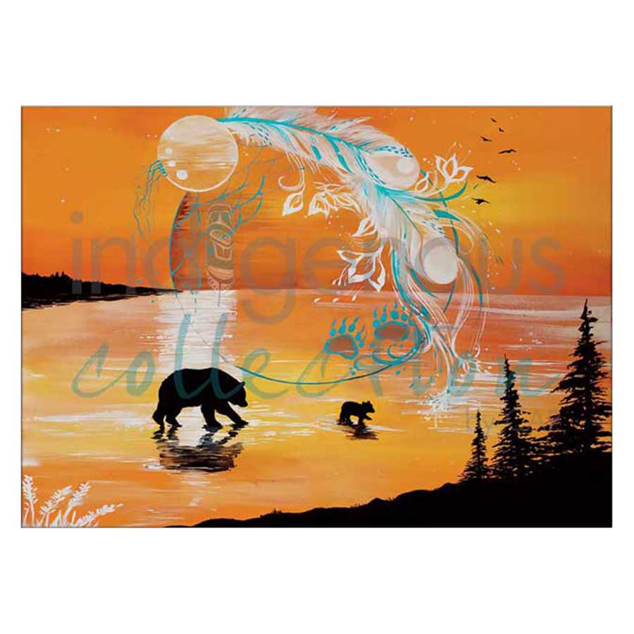 Mother Bear II Canvas Prints