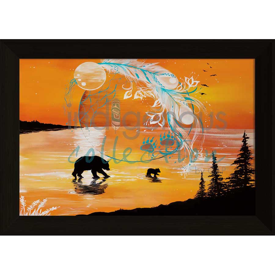 Mother Bear II by artist Karen Erickson - Métis/Cree. Indigenous Collection