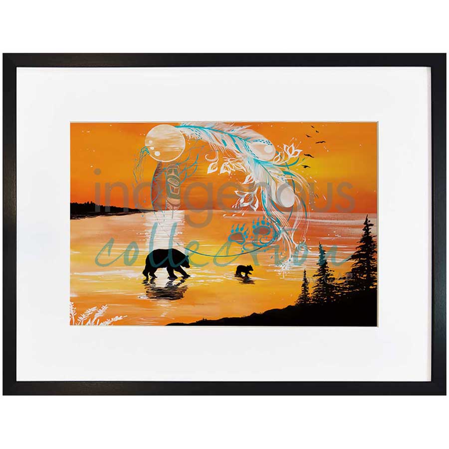 Mother Bear II by artist Karen Erickson - Métis/Cree. Indigenous Collection
