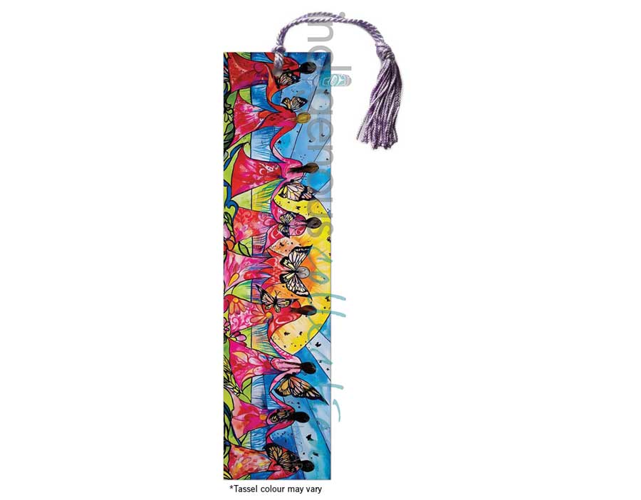 Sisters Bookmark by artist Karen Erickson