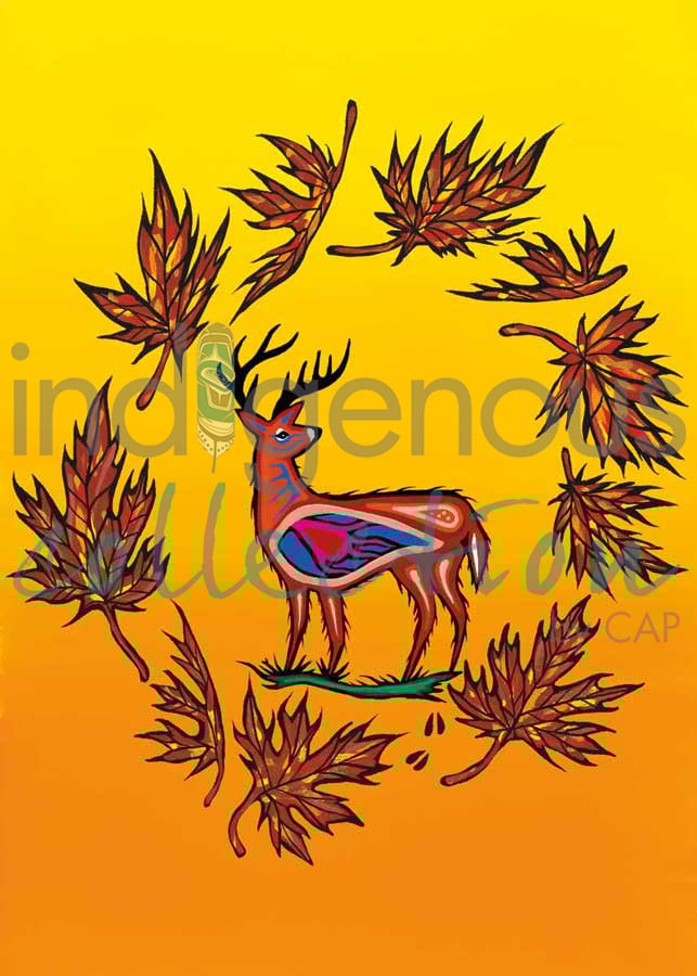 October Harvest by artist Jeffrey Red George