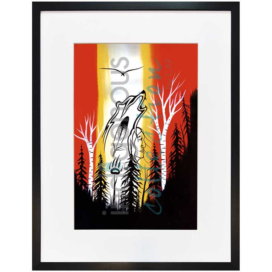 Grandfather Sky by artist Jeffrey Red George - Ojibway. Indigenous Collection