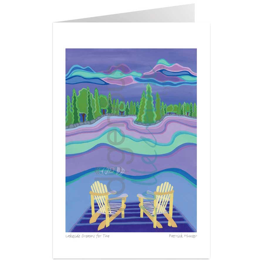 Lakeside Dreams for Two by artist Patrick Hunter