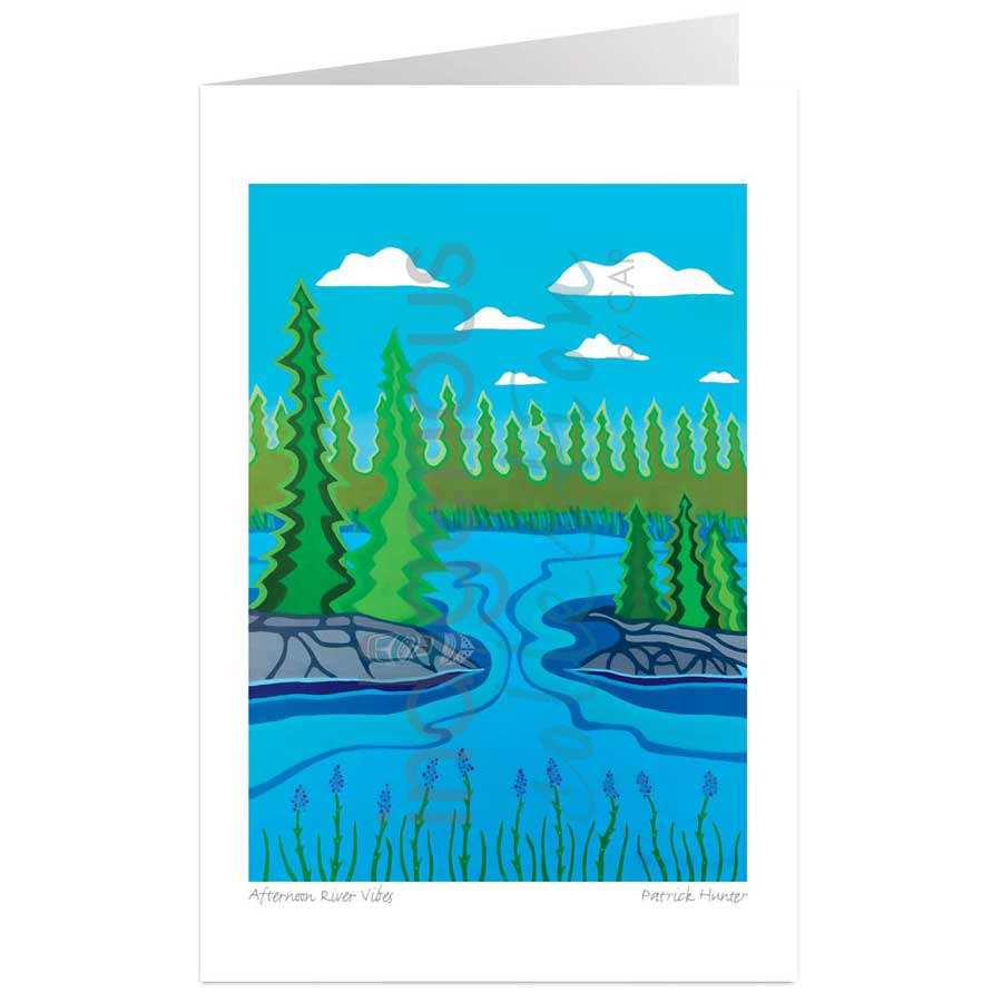 Afternoon River Vibes by artist Patrick Hunter