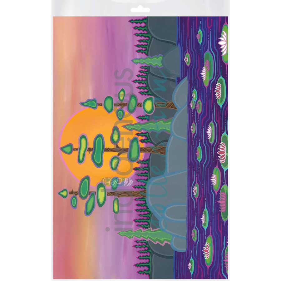 Ponder by artist Patrick Hunter - Ojibway. Indigenous Collection